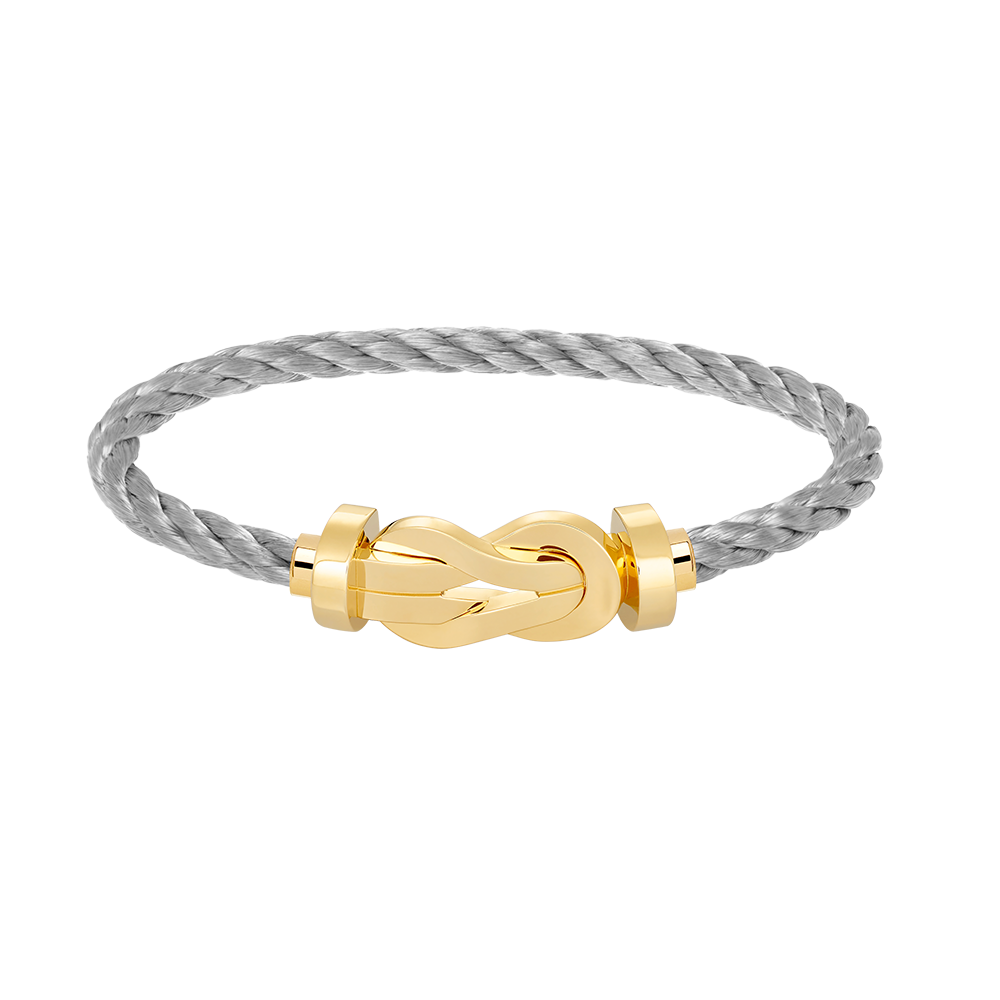 [Royal]CHANCE LARGE 8 FIGURE BUCKLE NO DIAMOND BRACELET GOLD