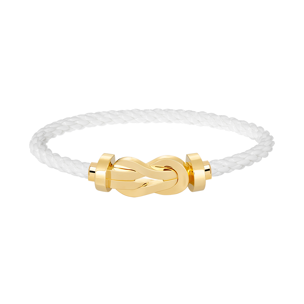 [Royal]CHANCE LARGE 8 FIGURE BUCKLE NO DIAMOND BRACELET GOLD