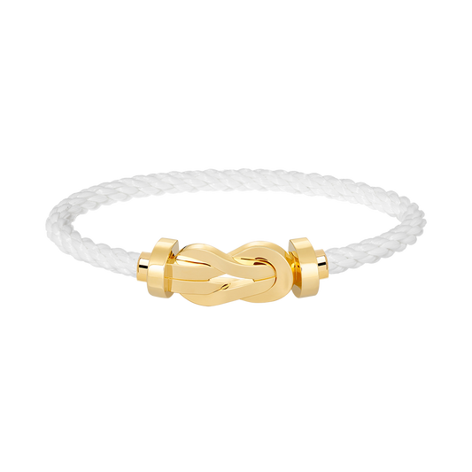 [Royal]CHANCE LARGE 8 FIGURE BUCKLE NO DIAMOND BRACELET GOLD