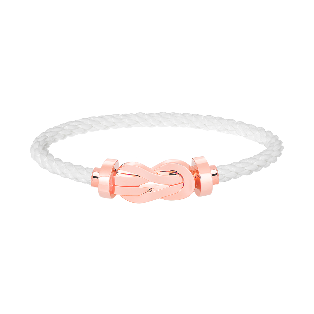 [Royal]CHANCE LARGE 8 FIGURE BUCKLE NO DIAMOND BRACELET ROSE GOLD