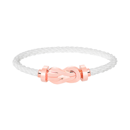 [Royal]CHANCE LARGE 8 FIGURE BUCKLE NO DIAMOND BRACELET ROSE GOLD