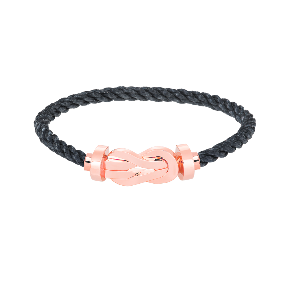 [Royal]CHANCE LARGE 8 FIGURE BUCKLE NO DIAMOND BRACELET ROSE GOLD