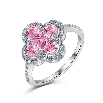 [Royal]Luxurious Eternity Flower Shape Banquet Ring