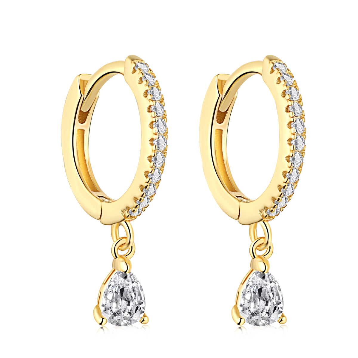 [Royal]Luxurious Geometric Drop Earrings