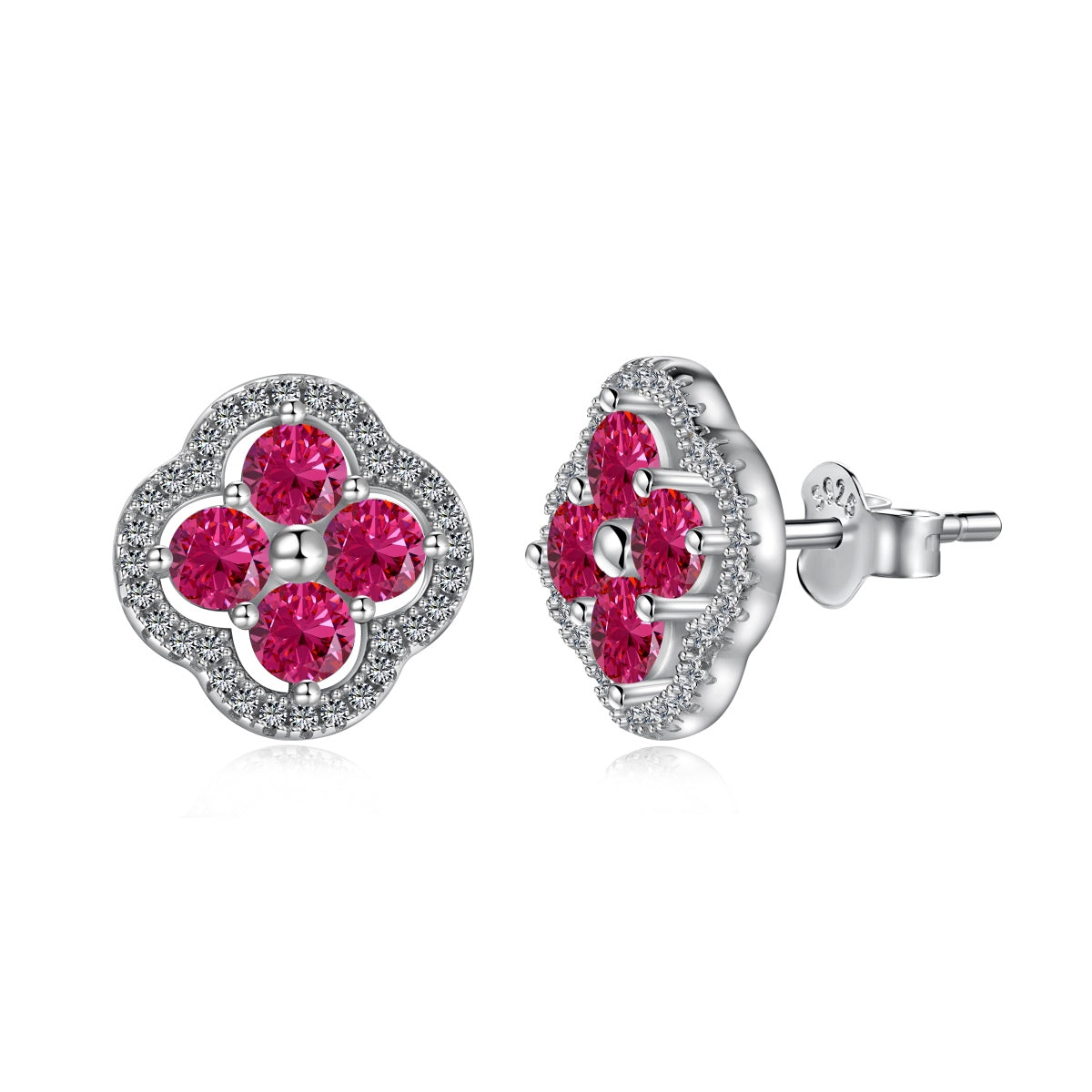 [Royal]Four-Leaf Clover Exquisite Earrings