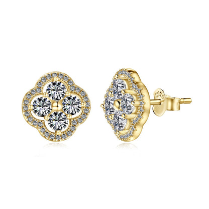 [Royal]Four-Leaf Clover Exquisite Earrings