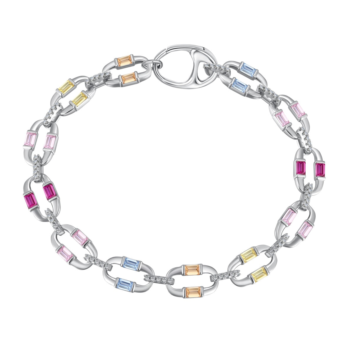 [Royal]Dazzling Colorful Daily Bracelet