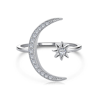 [Royal]Ewigkeitsring mit Mond und Stern