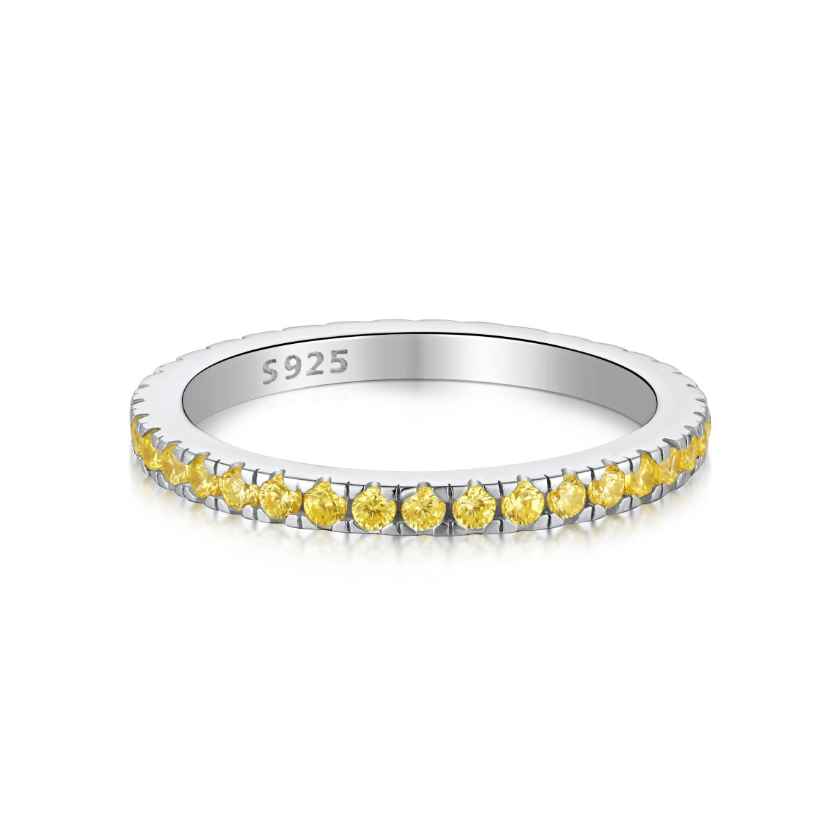 [Royal]Delicate Sparkling Round Cut Daily Ring