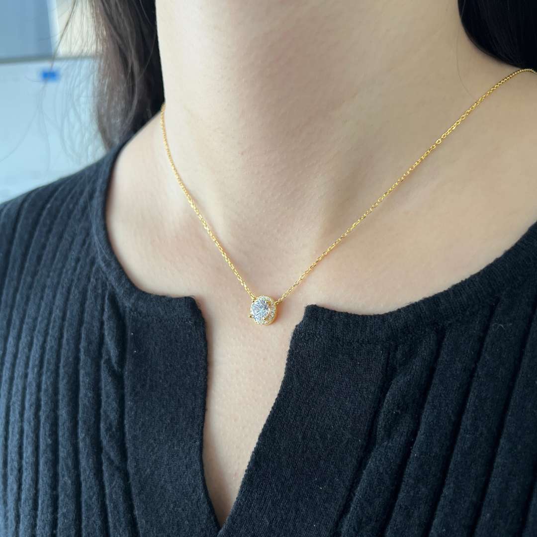 [Royal]Luxurious Round Cut Necklace