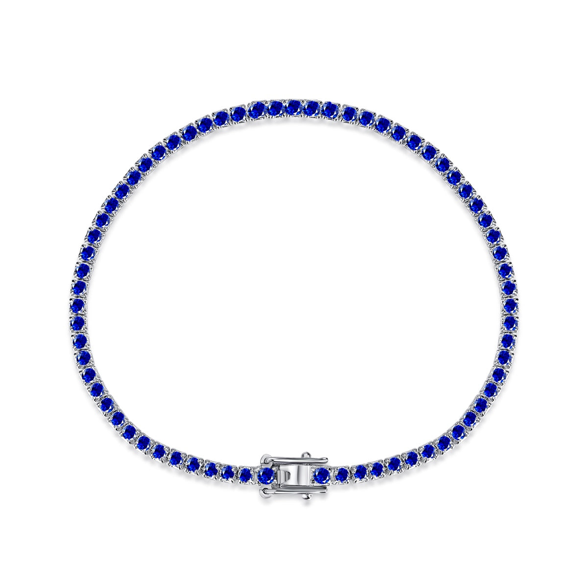 [Royal]Dazzling Colorful Round Cut Daily Bracelet