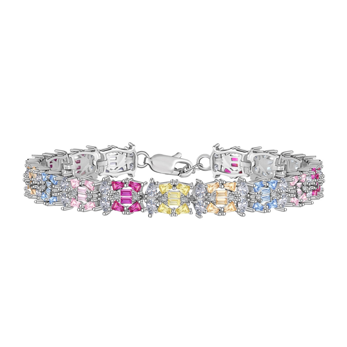 [Royal]Delicate Colorful Multi Cut Party Bracelet