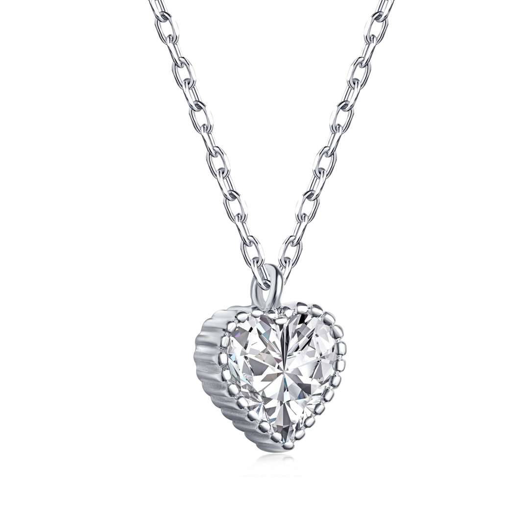 [Royal]Ornate Heart Shape Necklace