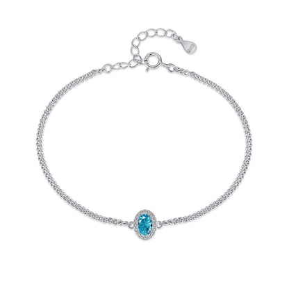 [Royal]Exquisite Oval Shape Bracelet