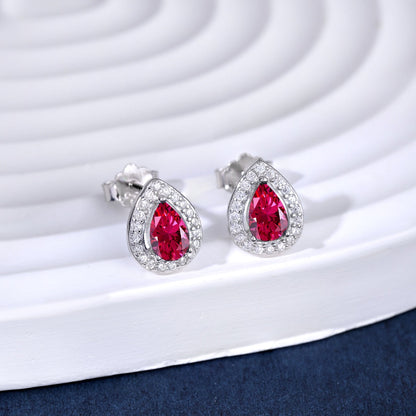 [Royal]Luxurious Water Drop Shape Earrings