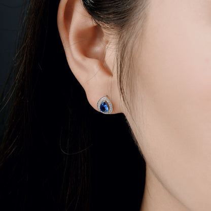 [Royal]Luxurious Water Drop Shape Earrings