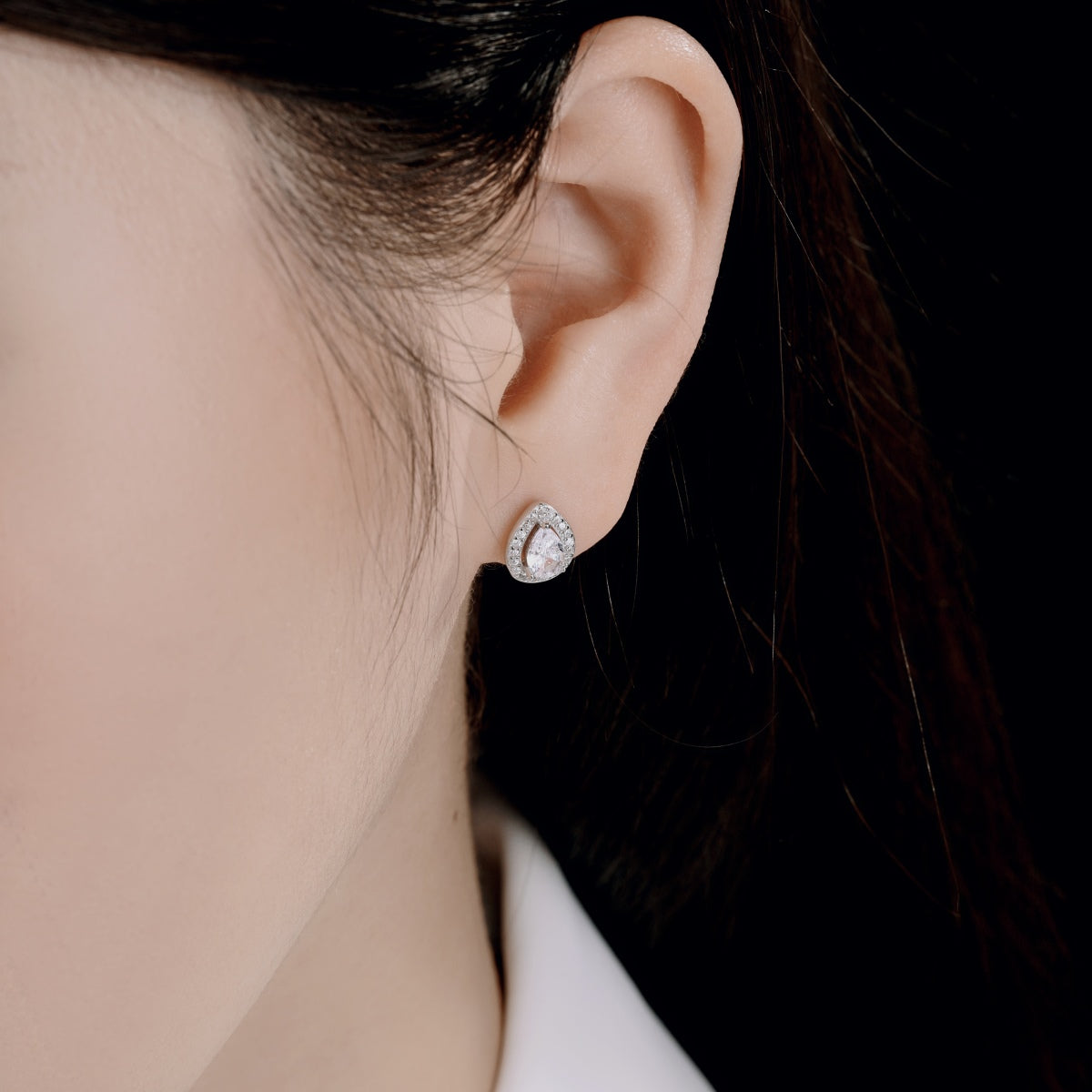 [Royal]Luxurious Water Drop Shape Earrings