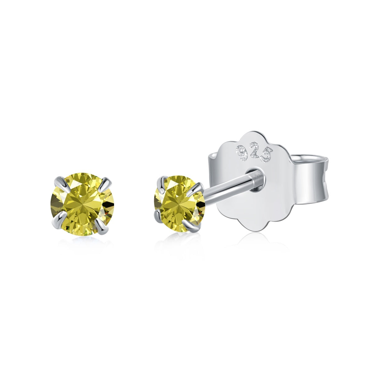 [Royal]Delicate Solitaire Earrings