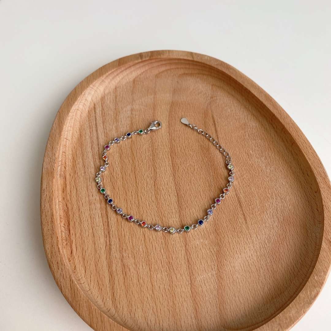 [Royal]Colorful Bead Array Bracelet