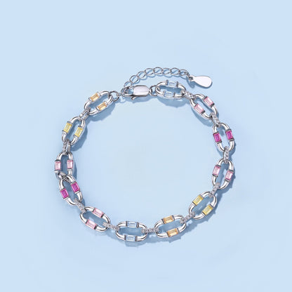 [Royal]Dazzling Colorful Daily Bracelet