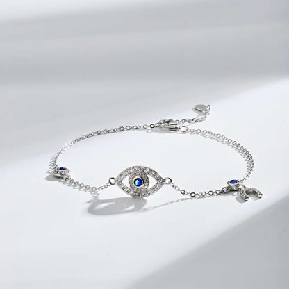 [Royal]Dainty Eye Shape Necklace