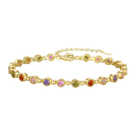 [Royal]Sparkling Exquisite Round Cut Party Bracelet