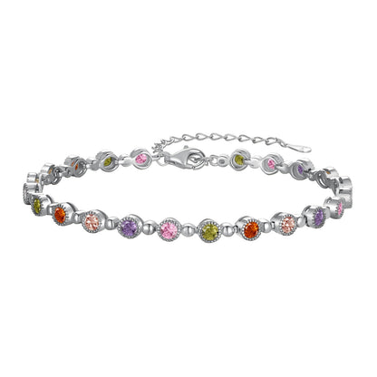 [Royal]Sparkling Exquisite Round Cut Party Bracelet