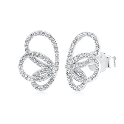 [Royal]Exquisite Butterfly Shape Earrings