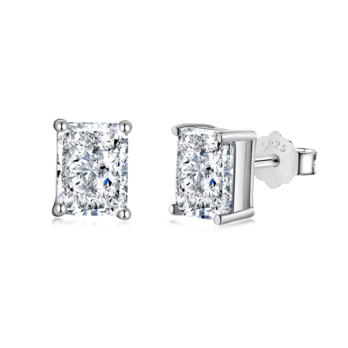 [Royal]Radiant Luxurious Princess Cut Daily Earrings