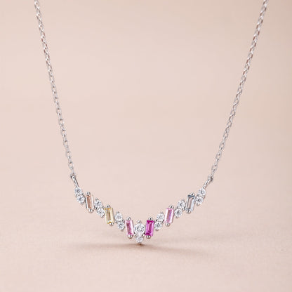 [Royal]Dazzling Rainbow Necklace