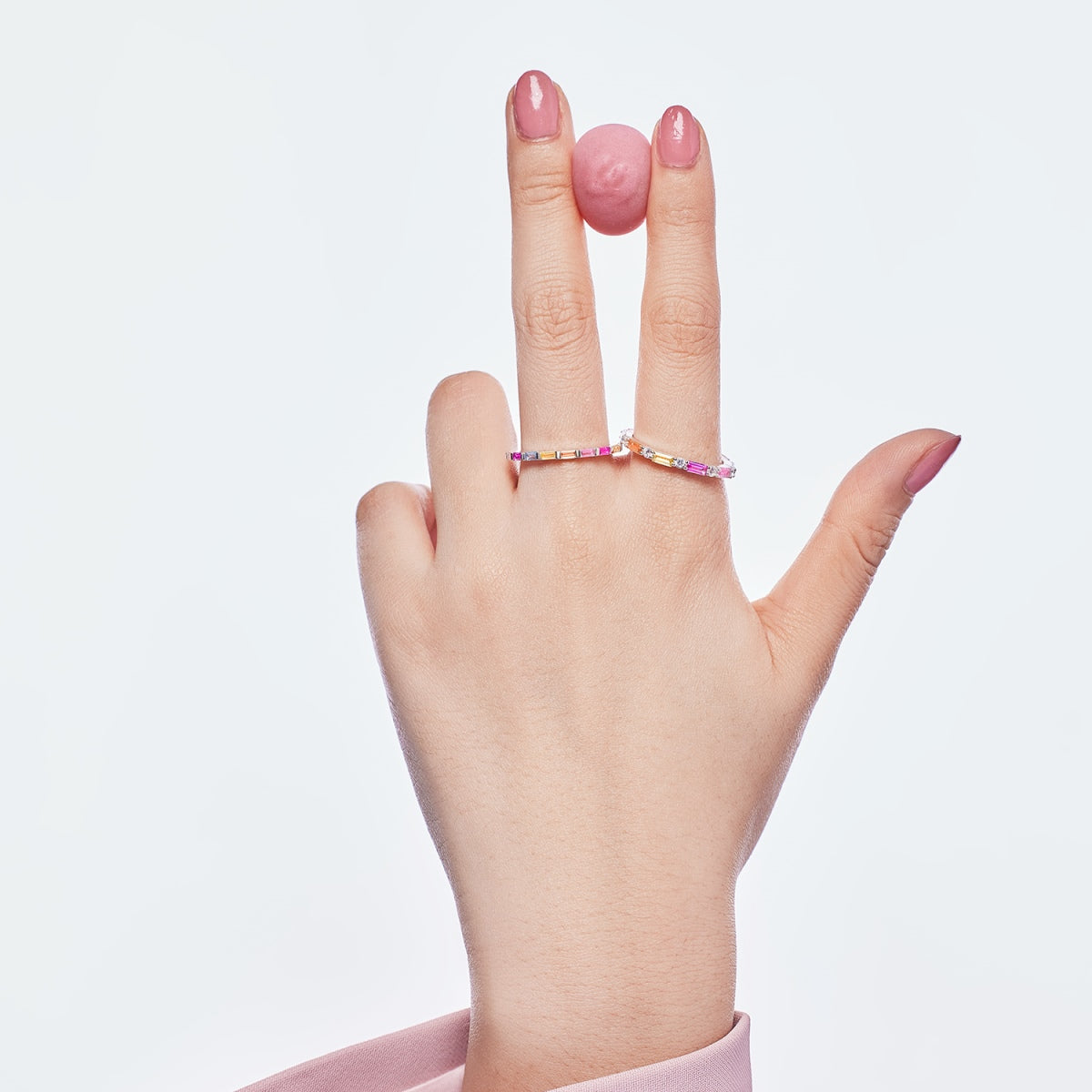 [Royal]Lively In Shades Elegant Radiant Cut Daily Ring