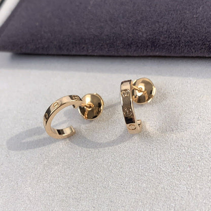 [Royal]LOVE EARRINGS 2.65MM PINK GOLD