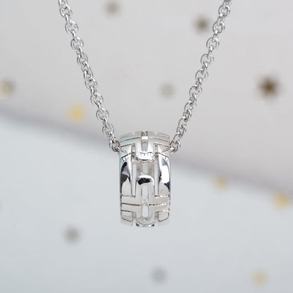 [Royal]PARENTESI NECKLACE SILVER