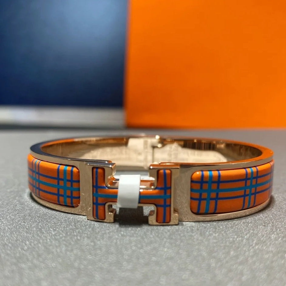 [Royal]H TARTAN BRACELET 12MM