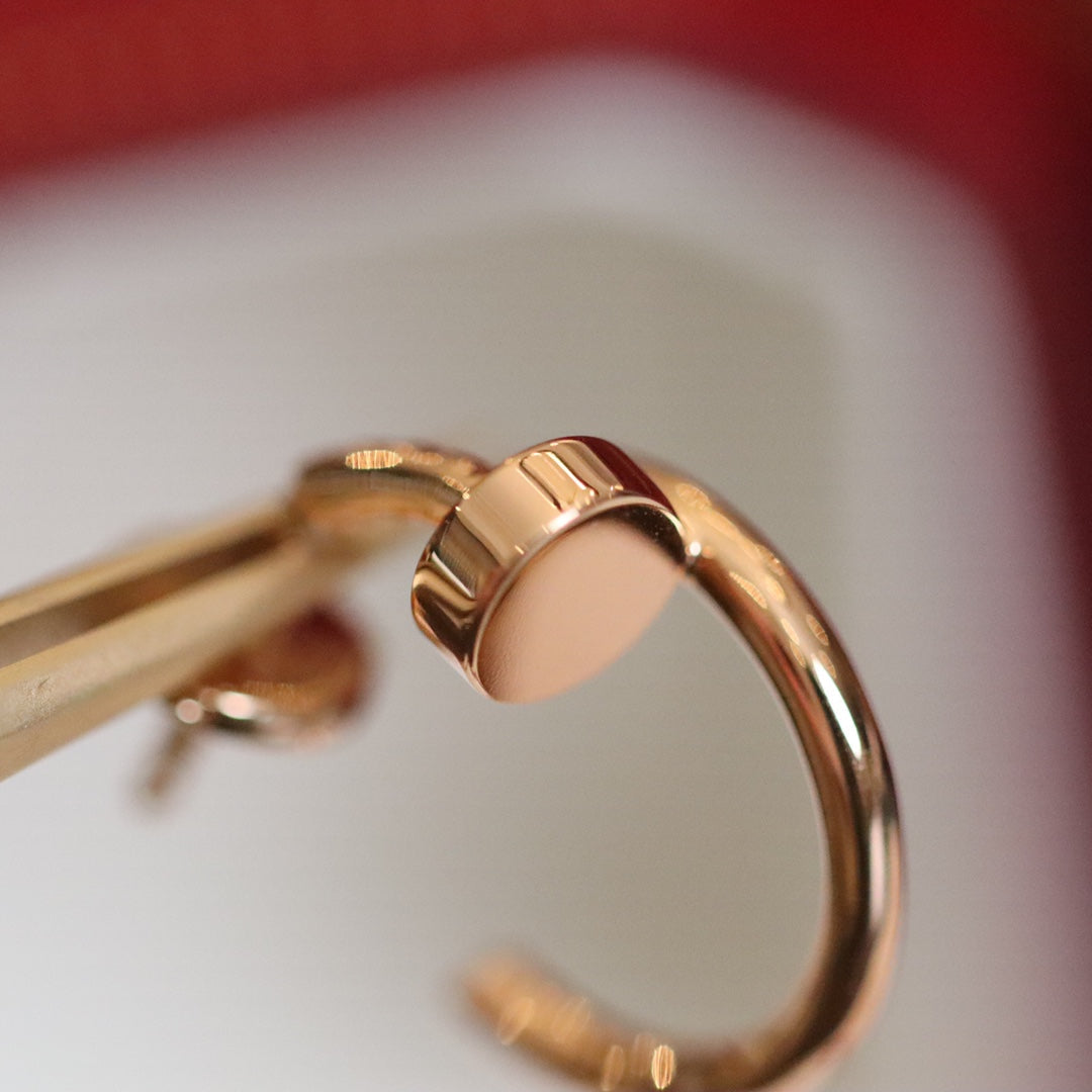 [Royal]JUSTE EARRINGS PINK GOLD