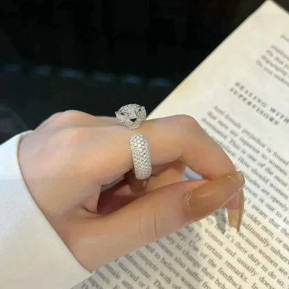 [Royal]PANTHERE 5.5MM ALL DIAMOND RING