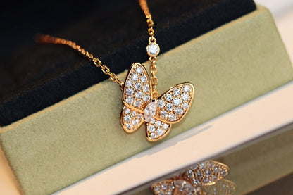 [Royal]BUTTERFLY DIAMOND NECKLACE