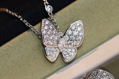 [Royal]BUTTERFLY DIAMOND NECKLACE