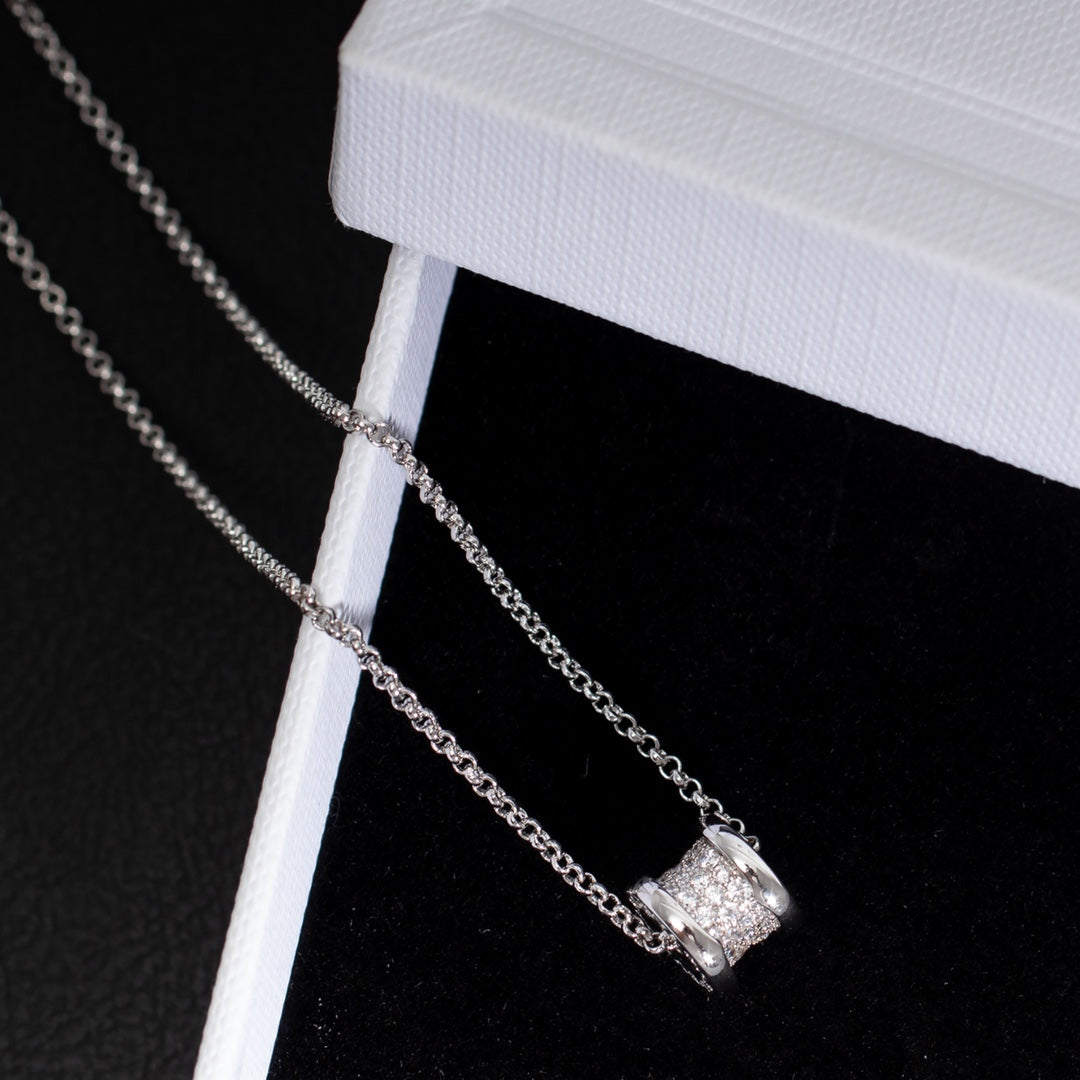 [Royal]ZERO 1 SILVER DIAMOND NECKLACE