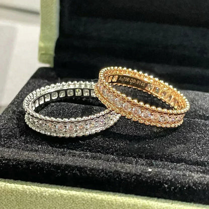 [Royal]PERLEE DIAMOND ROSE GOLD RING