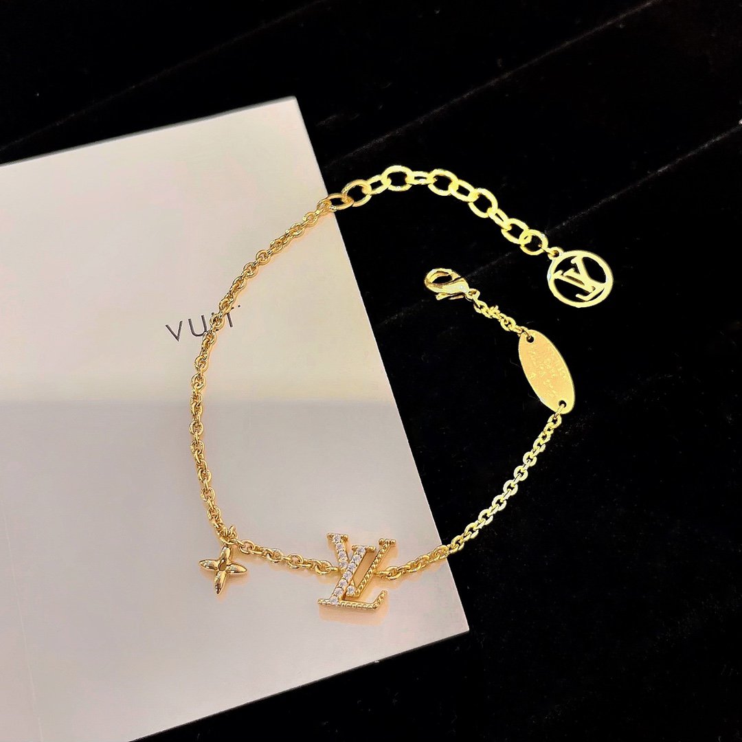 [Royal]LOGO STAR MOTIF GOLD BRACELET