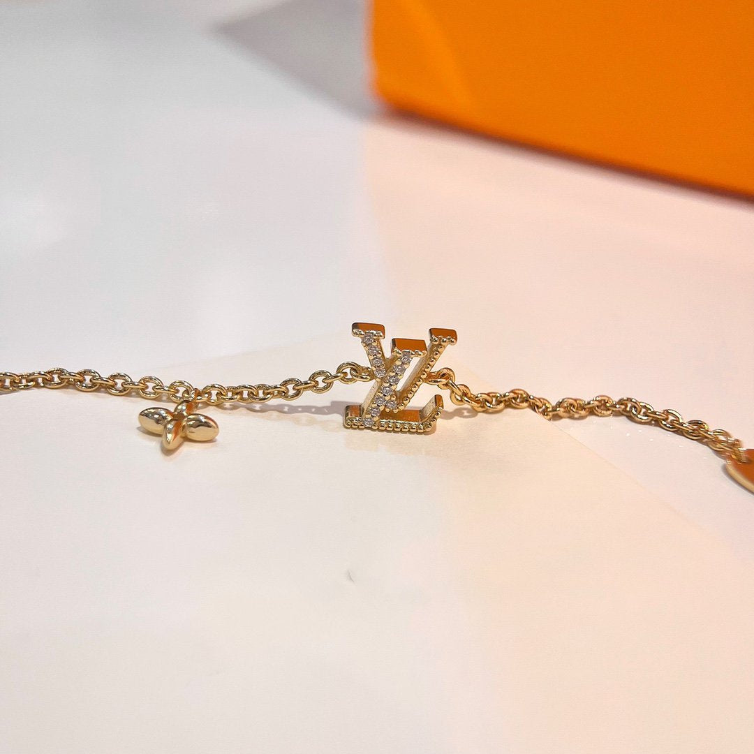 [Royal]LOGO STAR MOTIF GOLD BRACELET