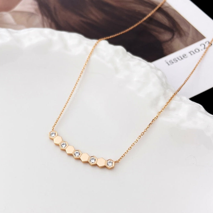 [Royal]BEE MY LOVE DIAMOND NECKLACE