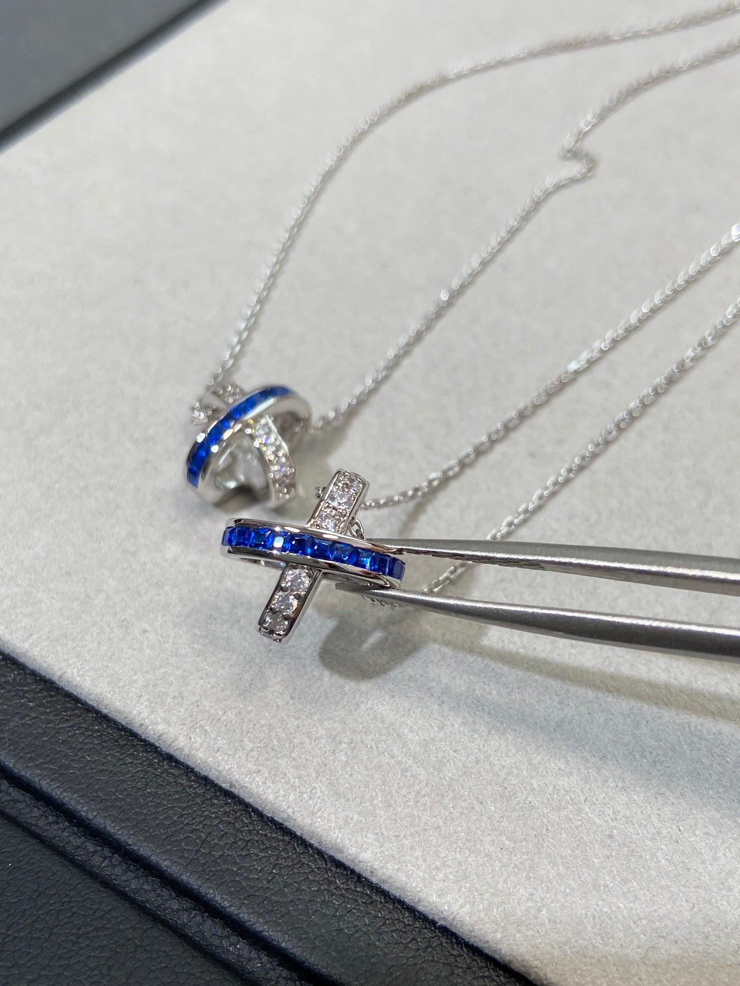 [Royal]LIENS DIAMOND SILVER NECKLACE