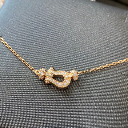 [Royal]FORCE 10 DIAMOND PINK GOLD NECKLACE MINI MODEL