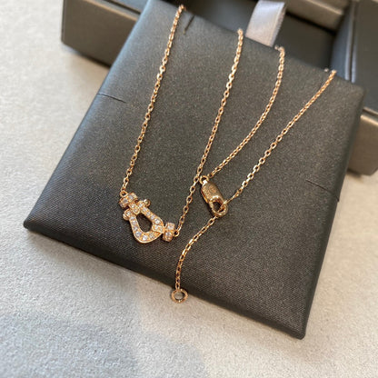 [Royal]FORCE 10 DIAMOND PINK GOLD NECKLACE MINI MODEL