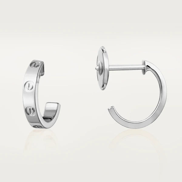 [Royal]LOVE EARRINGS 2.65MM SILVER