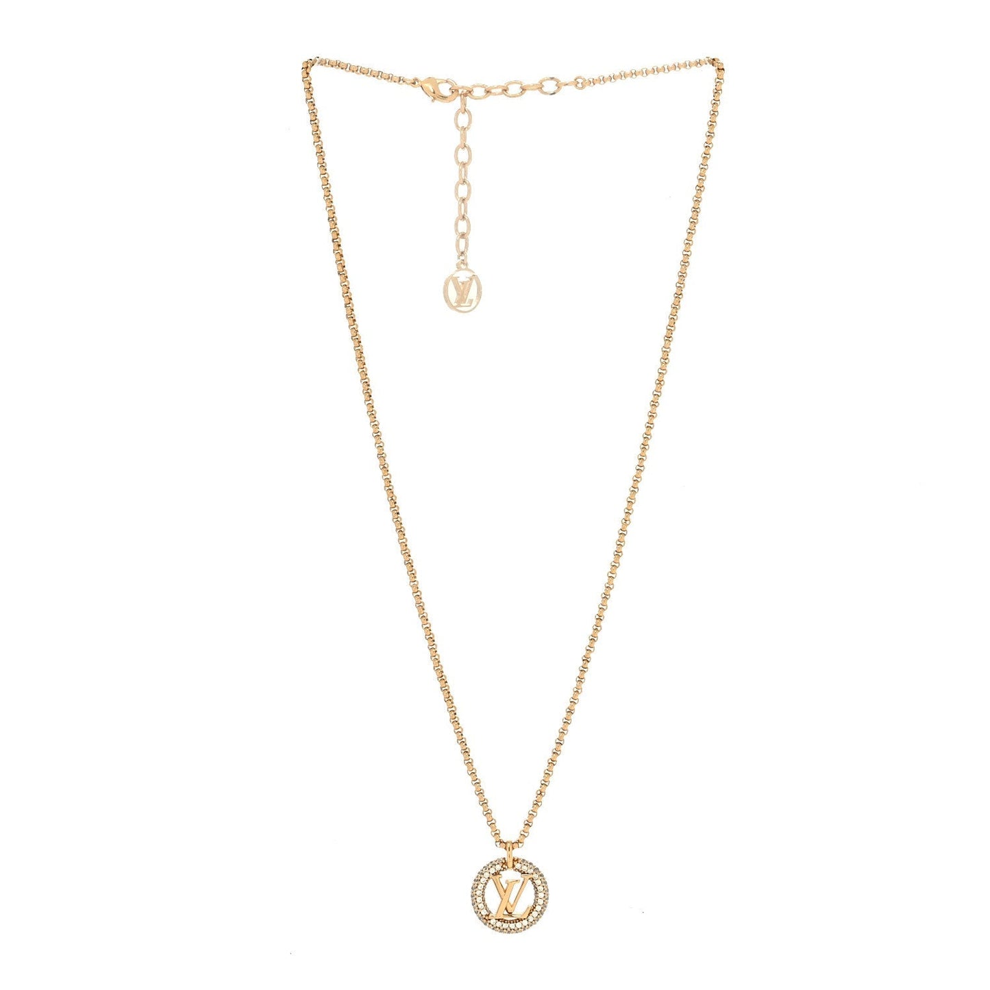 [Royal]BY NIGHT DIAMOND PAVED NECKLACE