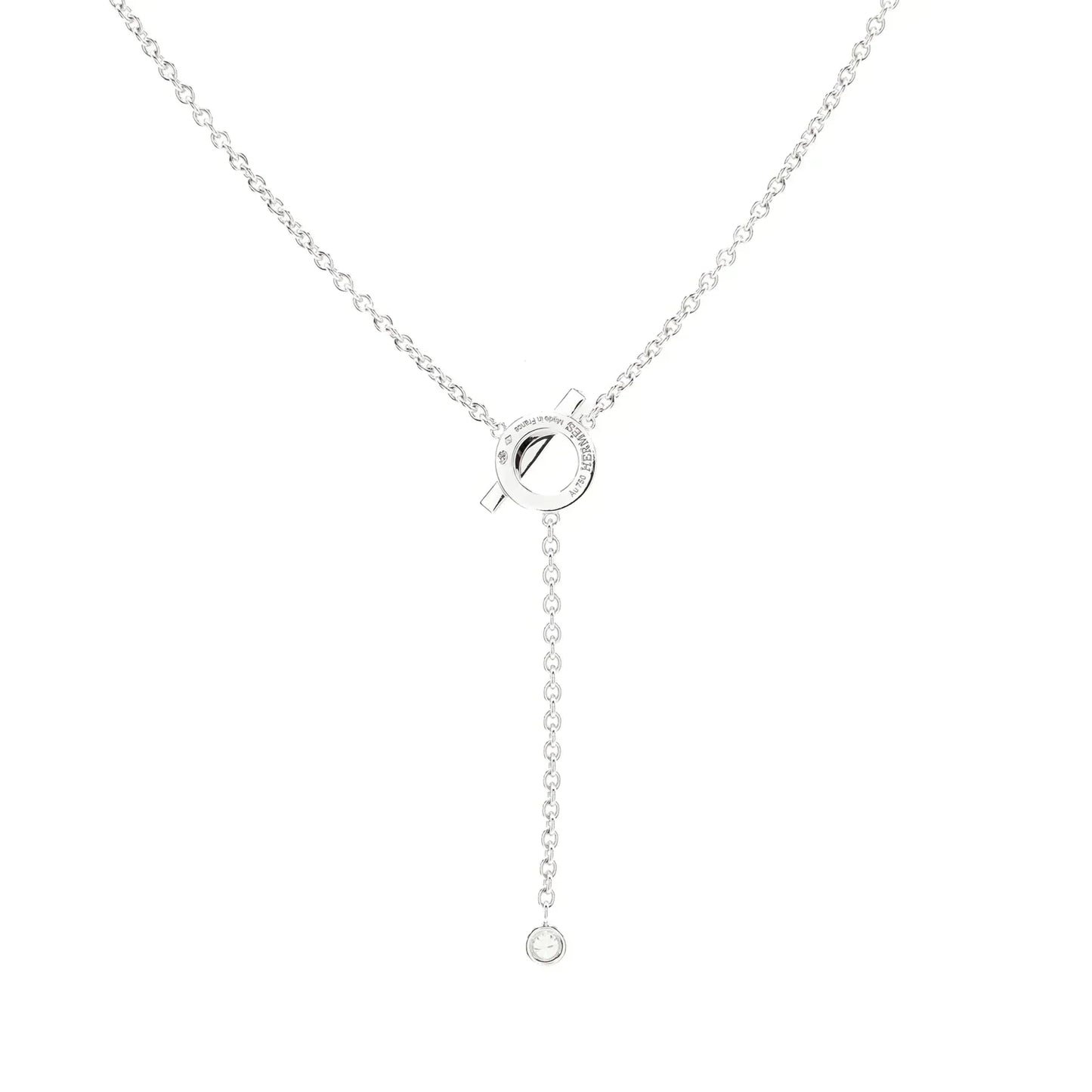 [Royal]FINESSE SILVER DIAMOND NECKLACE