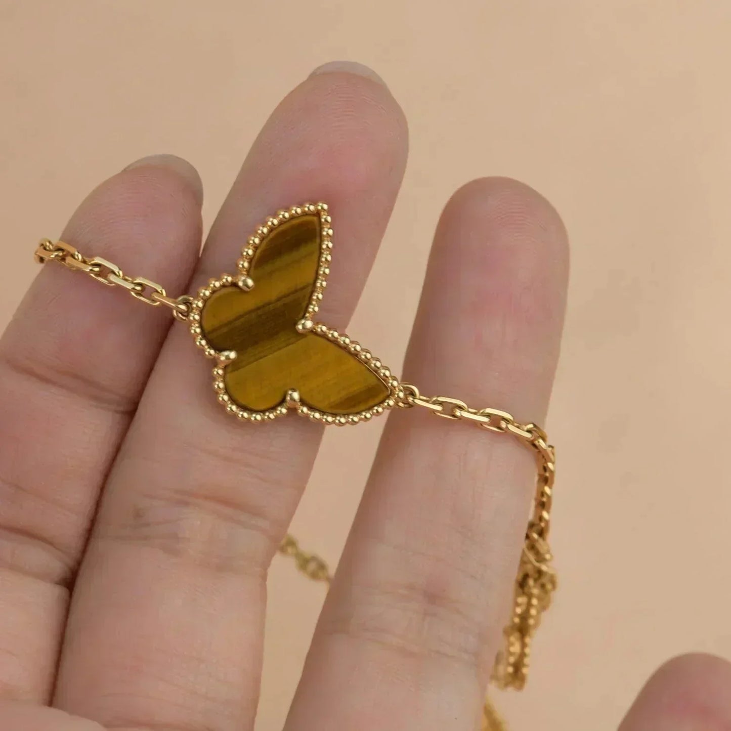 [Royal]LUCKY SPRING 5 MOTIF GOLD BRACELET